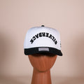 Upside Down SB Black/White Trucker Cap