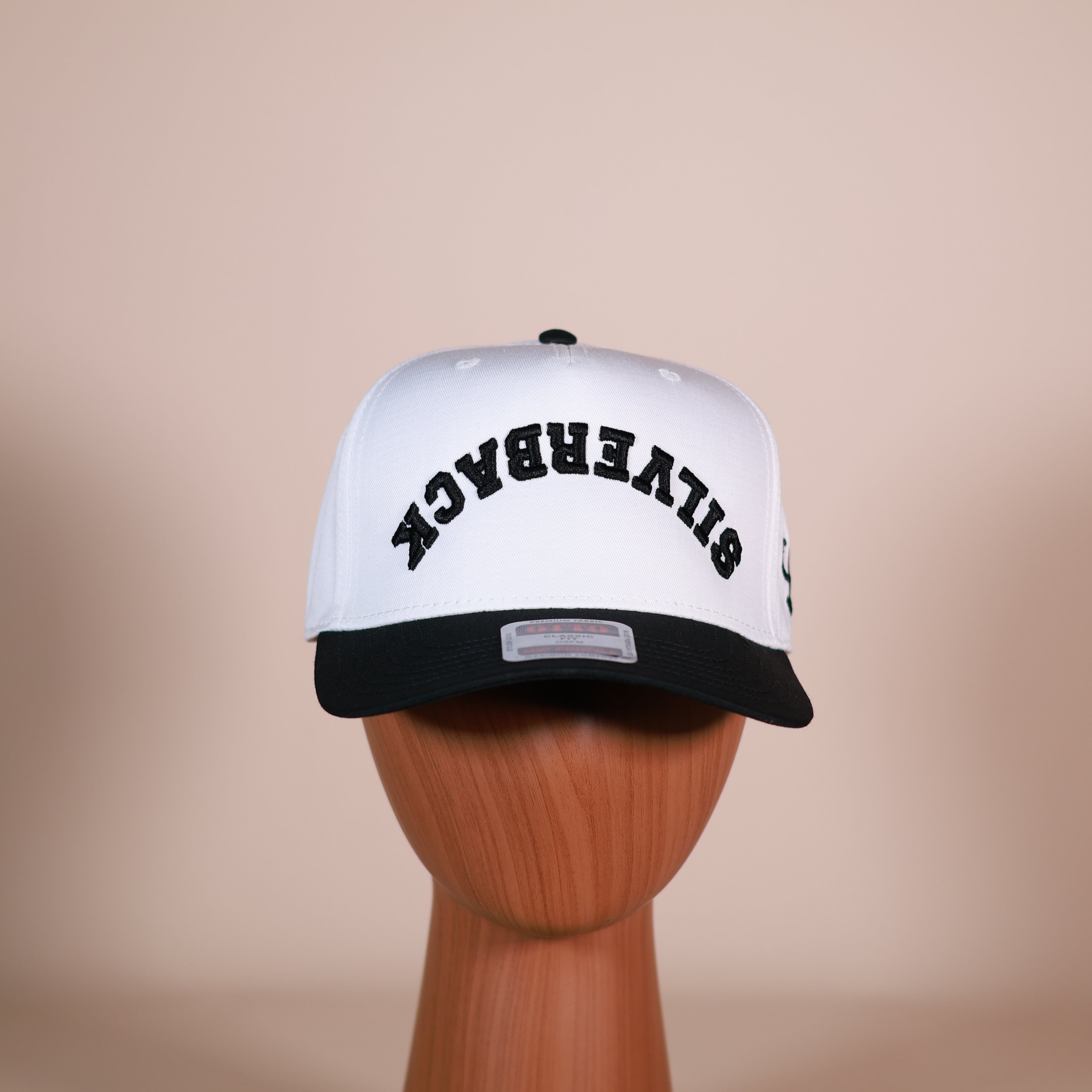 Upside Down SB Black/White Trucker Cap