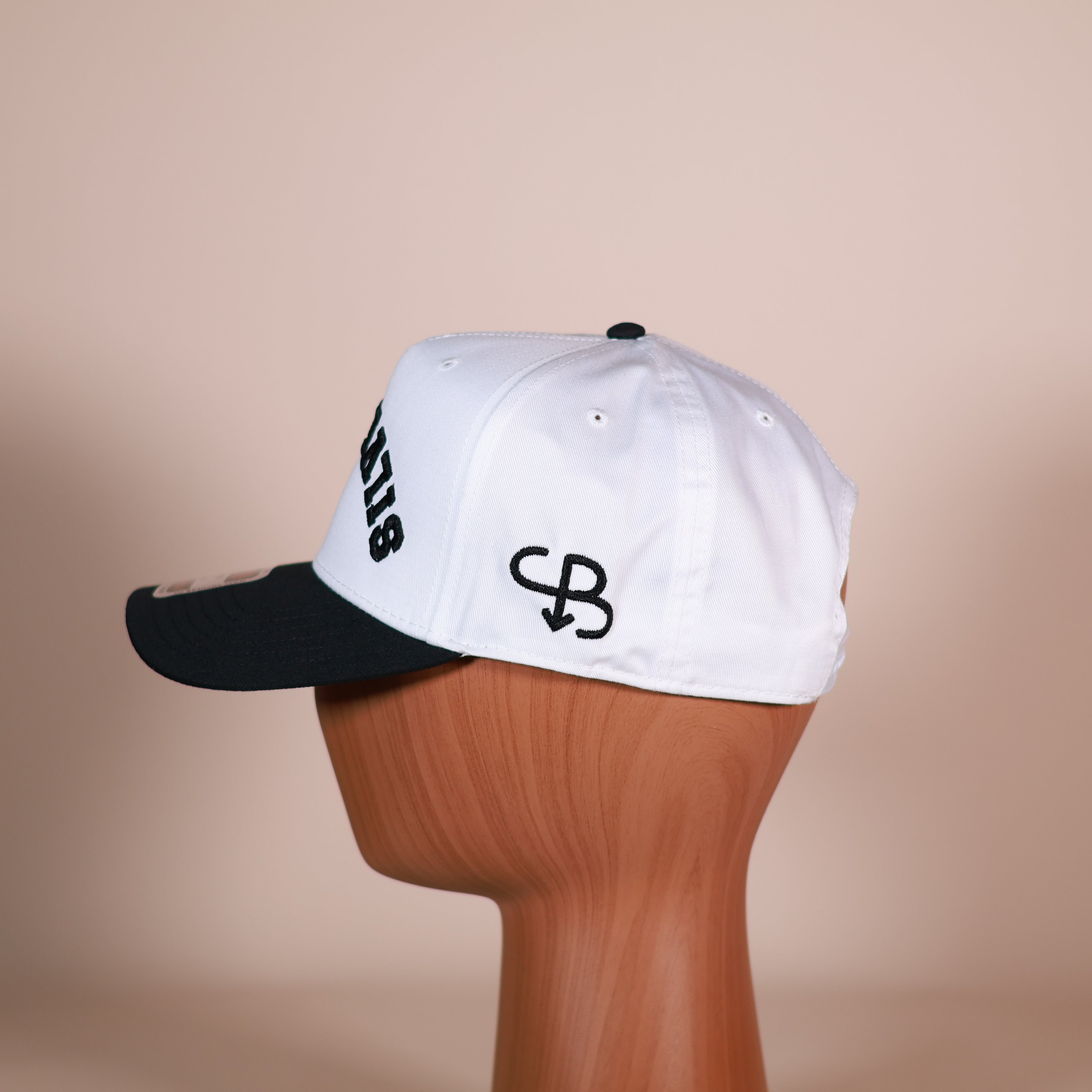 Upside Down SB Black/White Trucker Cap
