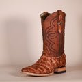 Bronzer Genuine Pirarucu Exotic Boots – Rustic Brown